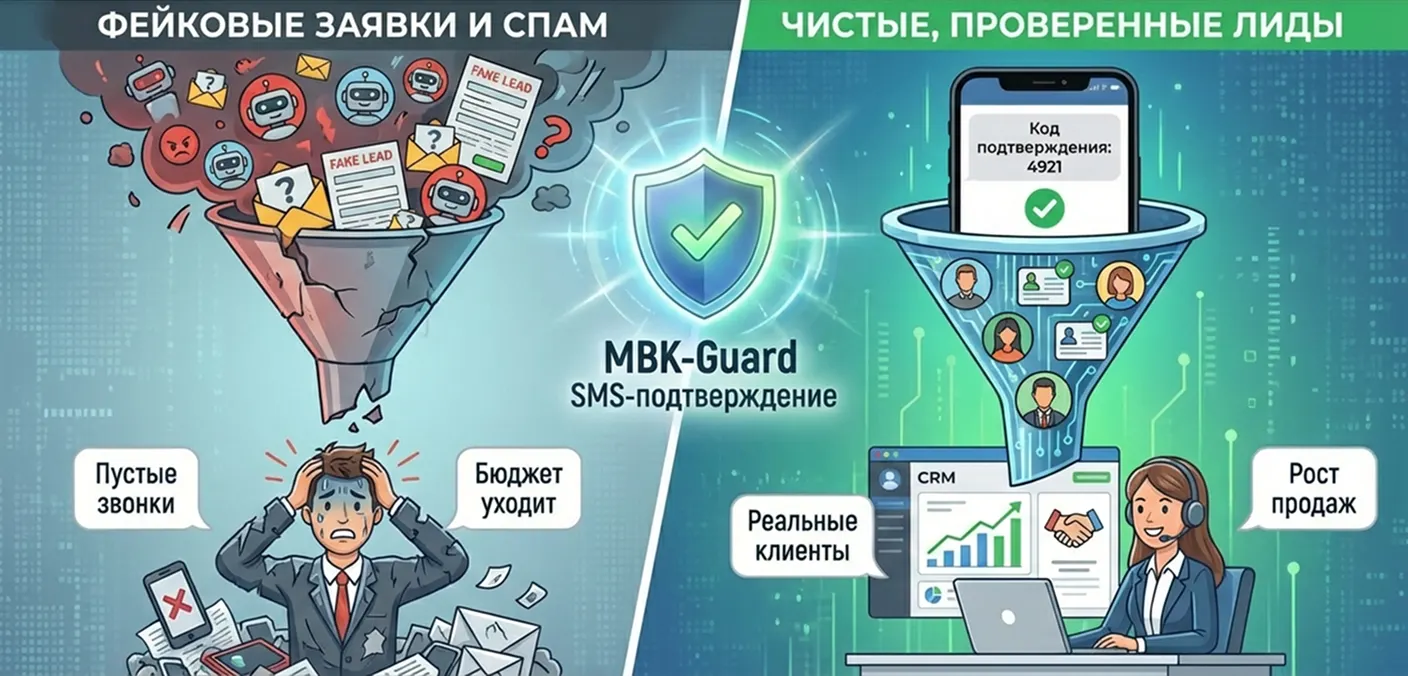 СМС верификация для сайта